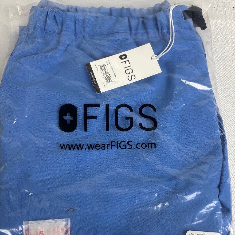 Figs NWT Men's Blue Basic Pants Short XL